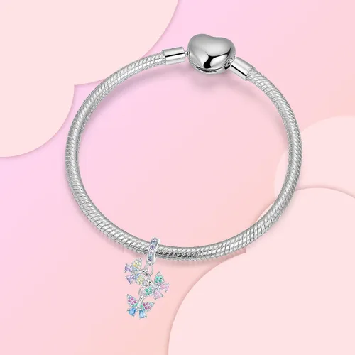 Miniatura 209 de Abalorios de plata de ley 925 con letras de la A ~ Z, para pulseras, collares, Día de San Valentín, Día de la Madre, joyería regalos para mujeres