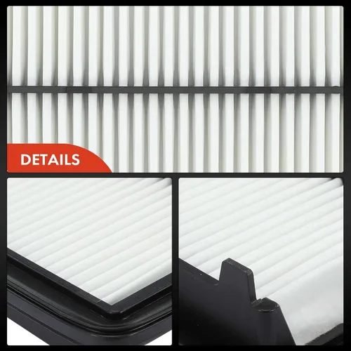 Miniatura 7 de A-Premium Filtro de aire de motor compatible con Acura TL, TSX y Honda Accord, Accord Crosstour, Crosstour, 2009-2015, V6 3.5L, panel rígido