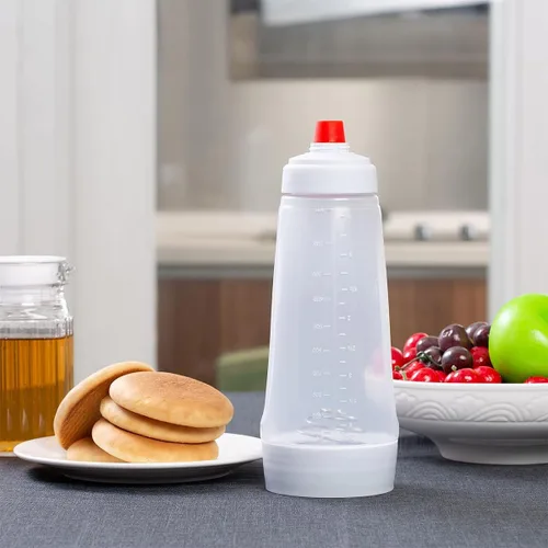 Miniatura 2 de Dispensador de masa para panqueques, dispensador de mezcla para panqueques con BlenderBall para panqueques, crepes, gofres, magdalenas, Qatayef
