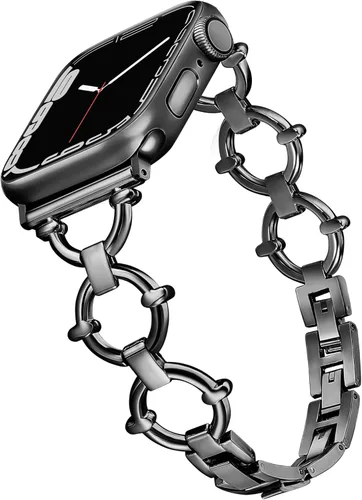 Correa en forma de O compatible con Apple Watch Band de 1.614 in, 1.575 in, 1.654 in (S10/11) 1.496 in, iWatch Series 11 10 9 8 7 6 SE 5 4 3, Color