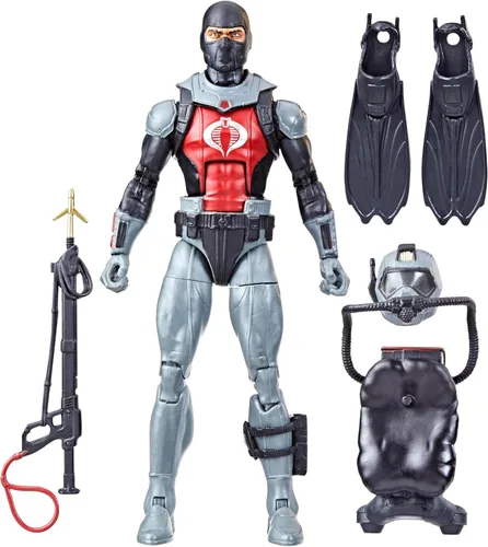 G.I. Joe Classified Series Cobra EEL, figuras de acción coleccionables de G.I. Joe de 81, figuras de acción de 6 pulgadas para niños y niñas, con 6