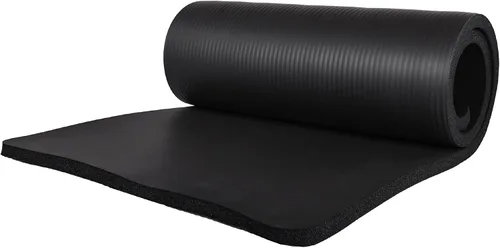 Miniatura 7 de BalanceFrom Juego de yoga de 7 piezas con esterilla extra gruesa de 71 x 24 x 1 pulgadas y correa de transporte – Incluye 2 bloques, correa