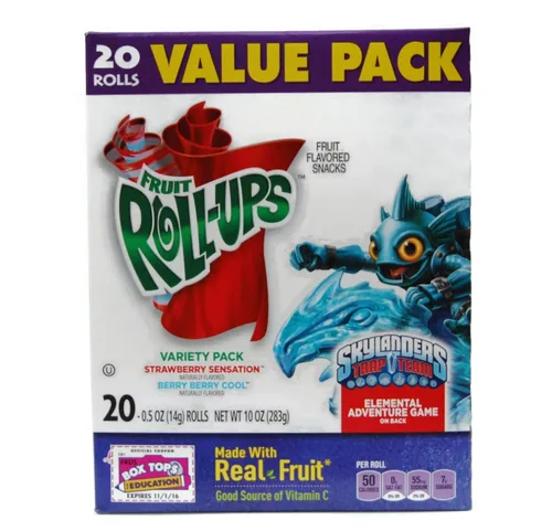 Miniatura 13 de Betty Crocker Rollo de frutas, Blastin' Berry Hot Colors, 0.5 onzas, 96