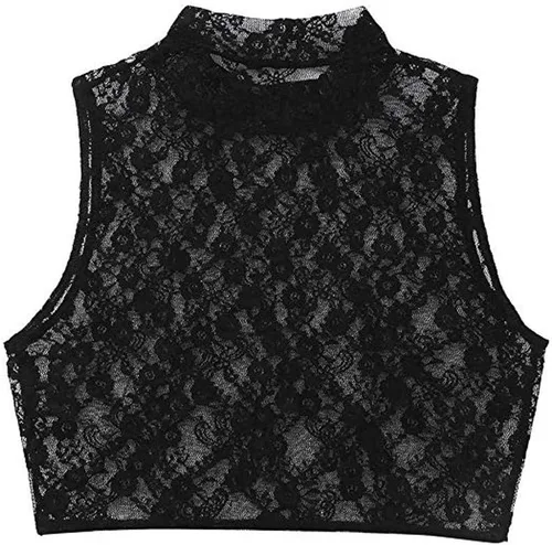 Miniatura 6 de Leyerer - Camiseta sin mangas para mujer con malla transparente