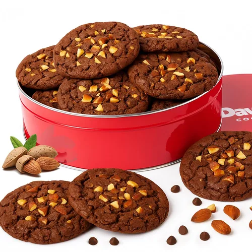 Miniatura 11 de Galletas decadentes y crocantes de mantequilla de cacahuate, 2 libras. Lata.