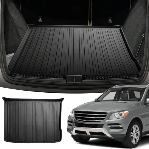 Forro de carga prémium para Mercedes-Benz ML 2012-2015 – 100% de protección, alfombrilla de maletero de automóvil de ajuste personalizado,