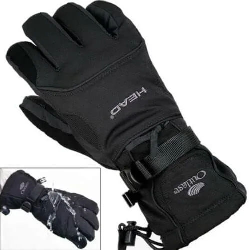 Miniatura 2 de Black Head Outlast - Guantes impermeables de esquí y snowboard con bolsillos para paquete de calor
