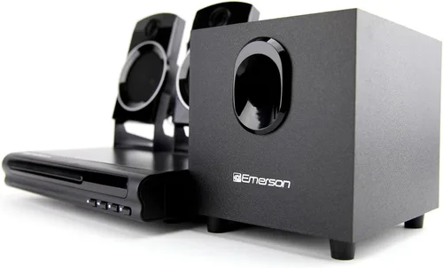 Miniatura 3 de Emerson ED-8050 Reproductor de DVD de cine en casa de 2.1 canales y sistema de sonido envolvente con subwoofer, salida HDMI, reproducción USB
