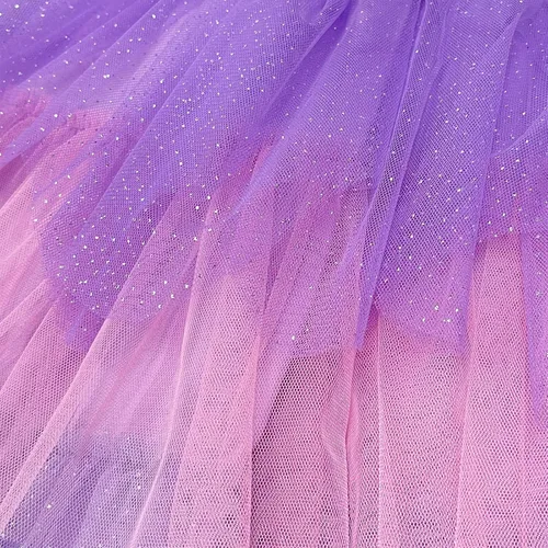Miniatura 6 de VIKITA Vestido de verano para niña de flores, sin mangas, de poliéster, tutú para niñas de 3 a 7 años, hasta la rodilla