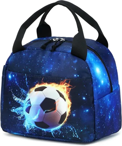 Miniatura 13 de CAMTOP Bolsa de almuerzo para niños, bonita lonchera aislada para niños y niñas, loncheras a prueba de fugas para la escuela