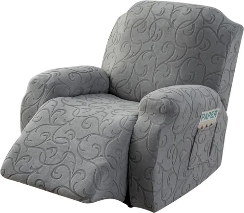 Miniatura 30 de Fundas para Sofá Reclinable Seccional Funda de Sofá para Sofá Reclinable de 3 Asientos, 5 Piezas Funda Elástica para Sofá de 3 Cojines Reclinable