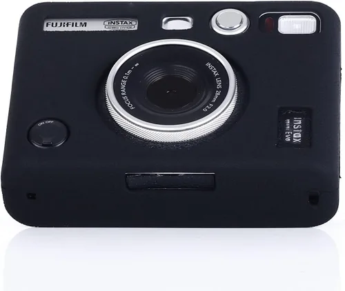 Miniatura 5 de Pocoukate Funda protectora para Instax Mini EVO, funda de silicona suave con protector de pantalla para cámara instantánea Fujifilm Instax Mini EVO