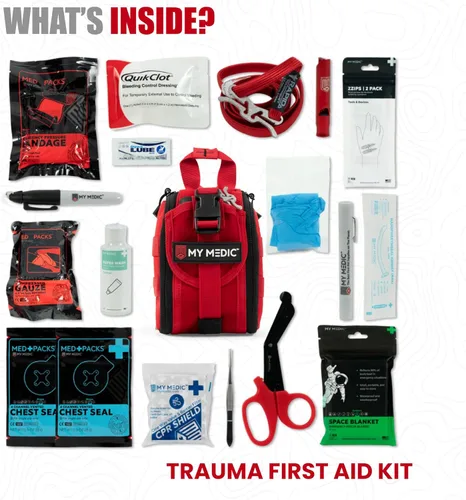 Miniatura 4 de My Medic - TFAK - Kit de trauma Ifak con torniquete - Aprobado por HSA/FSA - Más de 35 artículos esenciales de primeros auxilios que salvan vidas