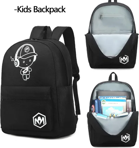 Miniatura 4 de Mochila escolar para estudiantes, mochila de viaje para adolescentes