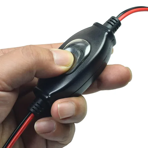 Miniatura 5 de FILSHU - Cable de extensión SAE 16 AWG, arnés de cables 12V-24V CC con interruptor de encendido/apagado, cable de acción rápida