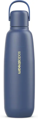 Miniatura 9 de sodastream Fizz & Go - Botella de bebidas carbonatadas de acero inoxidable de 0.9 L, con doble aislamiento, mantiene el calor o el frío durante 12