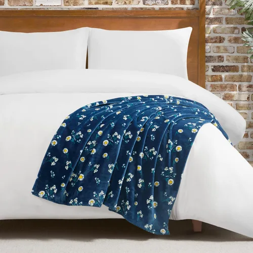 Miniatura 36 de Lucky Brand Camper Plaid Verde Oliva 50"x70" Manta de Felpa Acogedora - Manta de Microfibra Premium para Comodidad y Estilo Lujosos