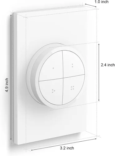 Miniatura 7 de Philips Hue RGB Gradient Signe LED Lámpara de pie inteligente Interruptor de luz de dial de pared