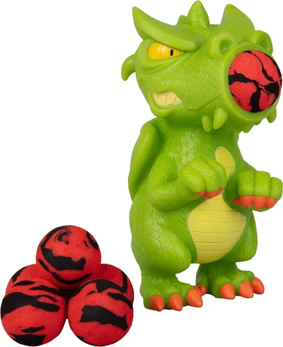 Miniatura 9 de Hog Wild Juguete Lanzador de Pelotas Alce - Relleno de Media Navideña Incluye 4 Pelotas de Espuma Suave - Aprieta para Lanzar Pelotas con Aire hasta