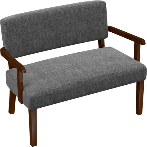 Miniatura 12 de FAGAGA Silla decorativa, sillas de sala de estar de gran tamaño con asiento suave y reposabrazos para salas de estar y comedor