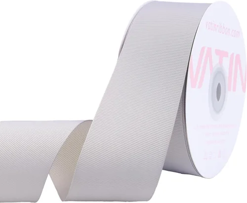Miniatura 8 de Vatin - Rollo de cinta de grogrén, rollos de 25-50 yardas, perfecto para decoración de bodas, coronas, baby showers, envolturas de paquete de regalo