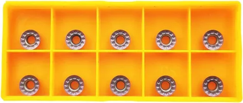 Miniatura 6 de 11 unids RPMT08T2MOE R4 insertos de fresado de carburo indexable cortador de cuchilla con 5/8 "/16 mm SRDPN1616H08 Carburo indexable Herramientas