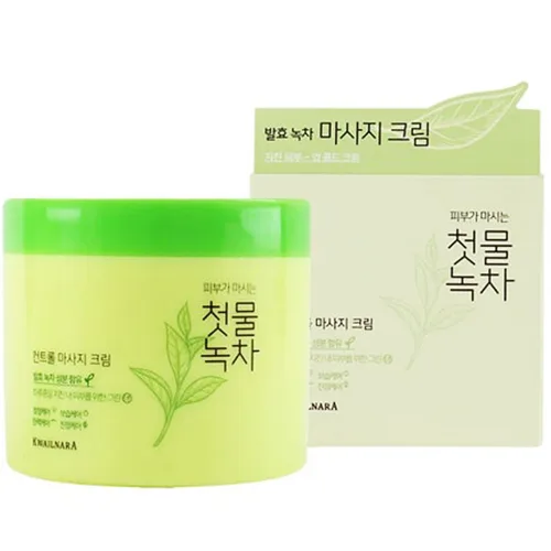 Miniatura 4 de Kwailnara La primera crema de masaje de control de té verde (té verde fermentado)