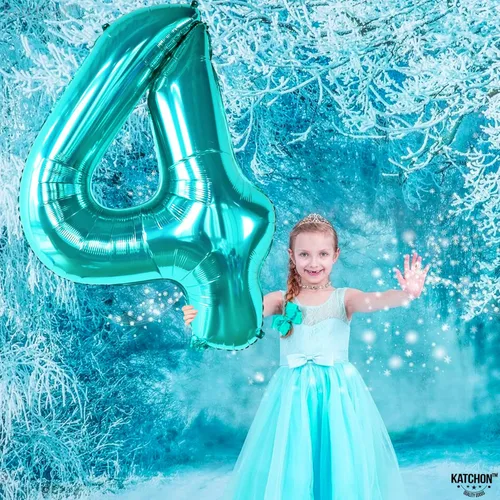 Miniatura 60 de KatchOn, Globo azul del número 1 para el primer cumpleaños, grande, 40 pulgadas, globo azul número 1 para primer cumpleaños, globo azul marino