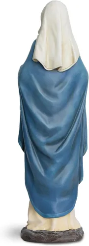 Miniatura 6 de DevotedWalls Estatua de la Virgen María de 20.5 pulgadas de alto, estatua del corazón inmaculado de María para Pascua, estatua de la Madre de Jesús