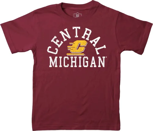Miniatura 61 de Wes and Willy Camiseta de algodón orgánico de manga corta para niños de la NCAA rutgers scarlet knights rojo