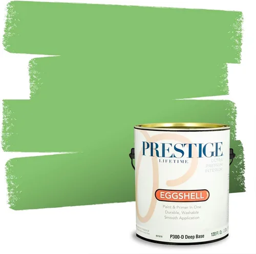 Miniatura 210 de PRESTIGE Pintura exterior e imprimación en uno, aloe, plano, 1 galón