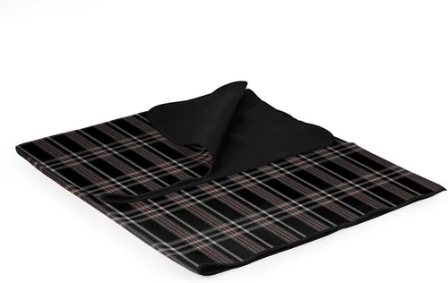 Miniatura 3 de PICNIC TIME Manta de picnic al aire libre, 59 x 51 pulgadas, manta plegable de playa y campamento con forro polar suave, parte inferior resistente