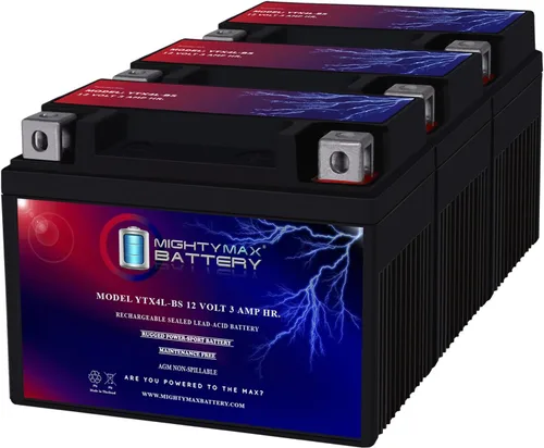 Miniatura 13 de Mighty Max Battery Reemplazo YTX4L-BS para E-Ton AXL, TXL, NXL, RXL 50 y 90cc 1999-03