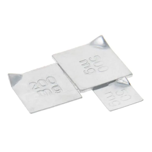 Miniatura 3 de Utoolmart Pesos de báscula Calibración 500mg-10mg 6pcs M2 Clase Pesos de Calibración Caja de Aluminio