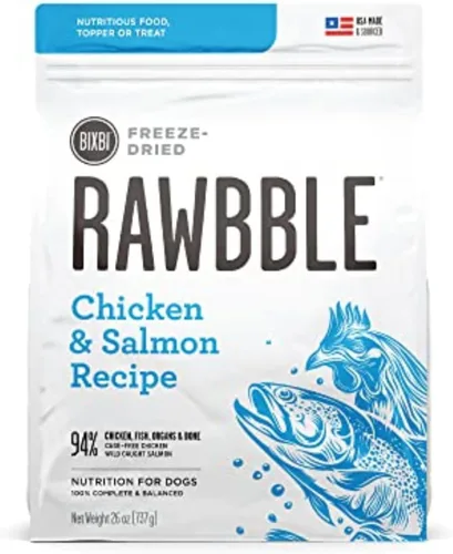 Miniatura 15 de BIXBI Rawbble - Alimento liofilizado para perros, receta de cordero, 26 onzas, 97% de carne y órganos, sin rellenos, comida cruda para perros apta