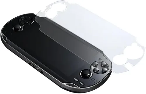 OSTENT 2 protectores de pantalla ultra transparentes para consola PSV Sony PS Vita