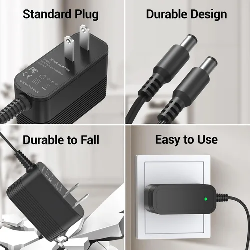 Miniatura 4 de Adaptador de CA de 10 V para cargador Dogtra ARC 1900S 1902S 2300NCP 2500B 3500NCP 3502NCP HK-AJ-100A150-US Collar remoto E para perros Fuente