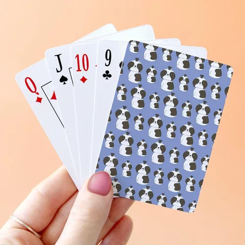 Miniatura 4 de CafePress Shih Tzu Dog Lover - Juego de cartas de tamaño estándar