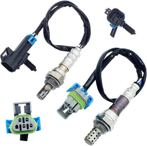 Sensor de oxígeno para Chevrolet Malibu Equinox Captiva Sport GMC Terrain Pontiac Solstice G6 Saturn Vue Sky Aura 2.4L Upstream+Downstream 2pcs