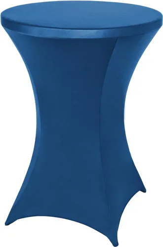 Miniatura 24 de FestiCorp Cubierta de Mesa de Spandex, Manteles Ajustados para Cóctel, Cubiertas de Mesa Redondas Elásticas Highboy para Fiesta, DJ, Bar, Boda, Rosa