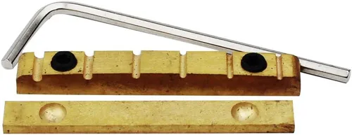 Miniatura 5 de Guyker Tuerca de guitarra ajustable de 43 mm - Tuerca en campana de aleación de titanio (43 x 5 mm) Regulación dividida Piezas de repuesto