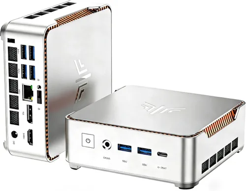 Miniatura 12 de KAMRUI Hyper H2 Mini Gaming PC, in-tel Core i7-14650HX (Beat 14450, hasta 5.2GHz) 32GB RAM 1TB SSD Mini computadoras de escritorio, triple pantalla