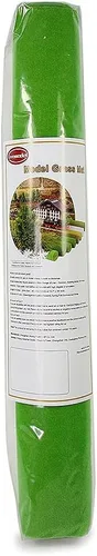Miniatura 5 de CP102 Alfombra de Hierba Artificial para Modelos de Trenes Verde Claro 40x100cm o 15.7' x 39' para Decoración, Manualidades, Paisaje de Modelo, DIY