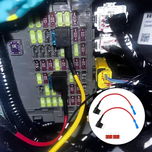 Miniatura 5 de Grifo de Fusible Micro 3, Adaptadores para Agregar un Circuito, Portafusibles Expandibles Estilo Cuchilla de 12V para Luces de Underglow, LEDs