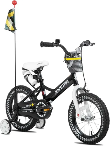 Miniatura 12 de Joystar - Little Daisy - Bicicleta infantil, unisex, para niños de 2 a 7 años, de 12, 14 y 16 pulgadas, con asiento para muñeca, serpentinas