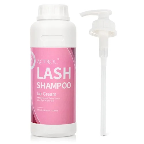 Miniatura 8 de ACTROL Limpiador de extensiones de pestañas Cherry Blossom 2L Natural Lash Extension Shampoo Professional Eyelid Foaming Cleanser Parabenos &