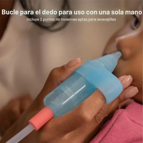 Miniatura 5 de Frida Baby Aspirador nasal eléctrico NoseFrida Pro para bebé, succión de grado hospitalario, succión de nariz para bebés y niños pequeños, aspirador