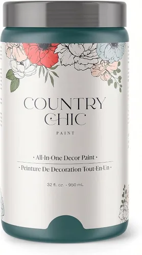 Miniatura 120 de Country Chic Pintura todo en uno estilo tiza para muebles, gabinetes, decoración del hogar, ecológica, acabado mate, imprimación incorporada y capa