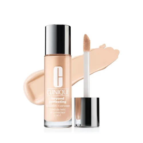 Miniatura 22 de Clinique Beyond Perfecting Lightweight Liquid Foundation + Concealer For Dry Combination to Oily Skin Types Full Coverage + Natural Matte Finish