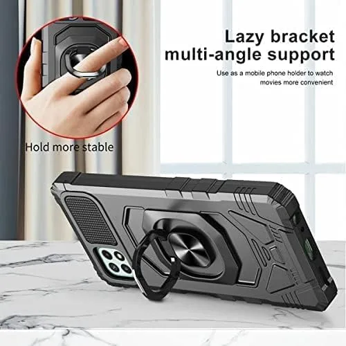 Miniatura 6 de SOGA Funda compatible con Boost Mobile Celero 5G+ Plus 2023 con protector de pantalla de vidrio templado [grado militar] anillo de montaje